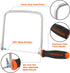 JORGENSEN Pro Coping Saw, Coping Frame and Extra 2pcs 6-1/2 Inch Replacement Blades Set for Woodworking, Plastic, Rubber, and Soft Metal Cutting...