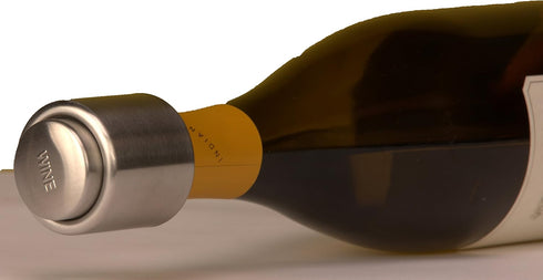 Cilio Wine & Champagne Bottle Stopper Set of 2 - Wine Vacuum Sealer Pump - Champagne Stopper...