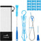 Hydration Bladder Cleaning Kit, 6 in 1 Water Bladder Cleaner Set - 3 Brushes, Collapsible Hanger, 12 Cleaning Tablets & Carry Pouch, Water Reservo...
