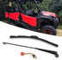 UTV manual windshield wiper arm length 450mm/17.7 inch wiper blade length about 400mm/15.7 inch (3 pieces/set)...