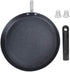 plplaaoo Crepe Pan,Non Stick Frying Pan Skillet,Uniform Heating Aluminum Egg Omelette Pan with Comfortable Handle,Induction Cooker Cooking Pan for...