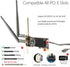 Ubit AC1200 PCIe WiFi Card for PC with BT 4.2 | Dual Band Wireless Network Adapter WiFi Card with Heat Sink Technology | for Gaming, Browsing, Str...