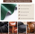 Sofa Leather Repair Patch Tape 15x60 Inch Large Self Adhesive Leather Sofa, Car Seat, Leather Furniture, Vinyl Repair Patch Kit (15x60 Inch, Milky...
