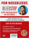 BleedStop™ First Aid Powder Strip for Blood Clotting, Trauma Kit, Blood Thinner Patients, Camping Safety, and Survival Equipment for Moderate to S...