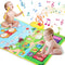 Toys for 1 Year Old Boys and Girls: Love&Mini 3 in 1 Musical Mat for Toddlers 1-3 with Drum 6 Musical Instrument and 8 Animals Sounds Piano Mat To...