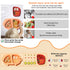 Kids Divided Plate, 3 PCS(Plate with Lid and Inner Dish), Toddler Dishes Tableware, Dishwasher-Safe for Baby Feeding Dinner Plate (Tangerine)...
