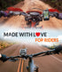 Bike & Motorcycle Phone Mount - For iPhone 14 (13, Xr, SE, Plus/Max), Samsung Galaxy S22 or any Cell Phone - Universal Handlebar Holder for ATV, B...