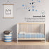 Tafts Crib Sheets, 100% Viscose derived from Bamboo Fitted, Girls, Boys & Unisex, 8 Inch Deep Pocket, Standard Crib & Toddler Mattress, Cooling, S...