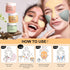 3 Pcs Clay Mask Set, Green Tea, Turmeric Vitamin C, Himalayan Clay Mask, Facial Skin Care Mask for Deep Cleansing, Soothing & Refining Pores(3.5oz...