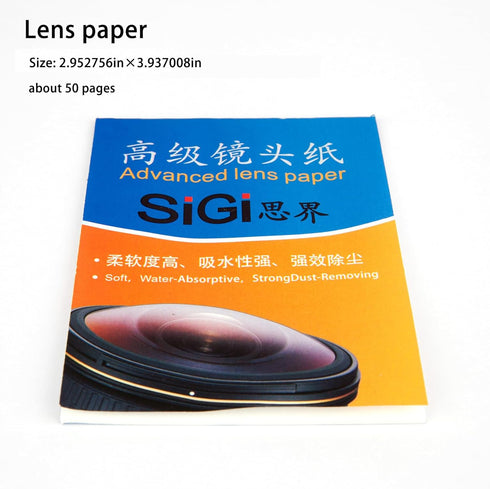 SiGi SG71 7-in-1 Digital Camera Lens Cleaning Kit Mirrorless Camera Cleaning Kit for DSLR Camera Including Lens Blower/Detergent/Swabs/Cleaning Cl...