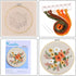Embroidery Starter Kit with Pattern, Bamboo Hoop, Color Threads, Flaxen Fabric (Floral Design, Kid, Art Craft Kit)......