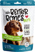 ZEUS Better Bones Dog Treats, Rawhide Free Healthy Dog Treats, Peanut Butter, Mini Bones, 12 Count, 92746...