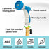 TheFitLife Garden Hose Nozzle Sprayer - Integrated Water Nozzle with 8 Adjustable Watering Patterns, Leak Proof, Water-saving, Anti-slip, Easy Con...