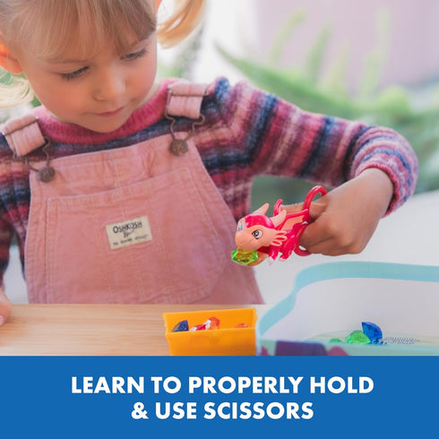 Educational Insights Ruby's Gem Quest Scissor Skills Game - Preschool Board Games, Sorting Toys for Toddlers, Gift for Ages 3+...