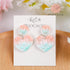 Puocaon Scallop Polymer Clay Cutters - 7 Pcs Clay Cutters for Polymer Clay Jewelry, Seashell Circle Polymer Clay Earring Cutters, Heart Clay Cutte...
