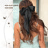 2 Pcs Silky Satin Big Hair Bows Ribbon Hair Barrettes Clip, Large Bow Hair Slides Metal Clips French Barrette OverSized Long Tail Hair Accessories...