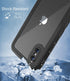 Diverbox iPhone X/XS Waterproof Case - Full Body Shockproof Cover with Built-in Screen Protector, 5.8 Inch (Black/Clear)...