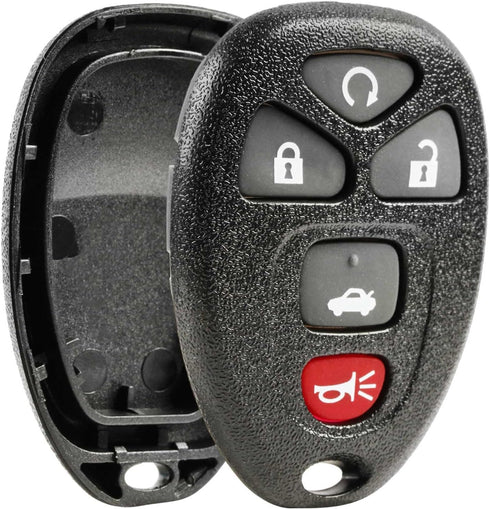fits Part # 22733524 Shell Case & Pad Key Fob Keyless Entry Remote (No Electronics)...