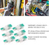 20PCS Wire Splice Connector Lever Wire Connectors Nuts 1 in 2 out Compact Wire Conductor Connector 41A 450V Electrical Connectors for 10-20AWG Wir...