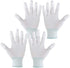 2 Pairs Quilting Gloves for Freemotion Quilting - Nylon Sewing Gloves for Machine Quilters with Grip Fingertips & Elastic Knitted Cuffs - Free Mot...