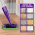Orighty Reusable Mop Pads Compatible with Swiffer WetJet - Microfiber Pad Refill Machine Washable for Household Cleaning - Cleaning Floor Mop Head...