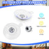 12 Pieces Suction Cup 40 mm/1.57'' PVC Clear Blue Sucker Pads with Screw Nut Extra Strong Adhesive Suction Holder Plastic for Glass Window Bathroo...