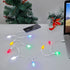 LED Christmas Light Phone Charger Cord USB Charging Cable Gift for Phone 12/11 Pro/XS/XS Max/XR/X/8 Plus/ 8/7 Plus/7s Plus/6s/6/5s/5c/5Pad with 10...