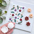 Keoker Flower Petal Clay Cutters - Flower Petals Clay Cutters for Earrings Making, 6 Shapes with Petal Press Polymer Clay Molds, Clay Cutters for ...
