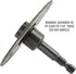 OEMTOOLS 26528 10 Piece Cut Off Wheel Set with Mandrel, Cutoff Wheel Mandrel Set, Premium Metal Cutting Wheels w/ 3/8" Arbors, Die Grinder Cut Off...