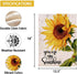 You are My Sunshine Sunflower Garden Flag 12.5 x 18 Inch Vertical Double Sided, Spring Summer Seasonal Yard Outdoor Decoration...