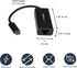 StarTech.com USB-C to Gigabit Ethernet Adapter, Thunderbolt 3 /4 Compatible, RJ45 LAN Network Converter, Windows & Mac...