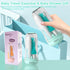 Portable Electric Baby Bottle Brush Cleaner Kit With Automatic Electric Bottle Brush,Nipple/Straw Cleaner,Electric Stirrer and Drying Rack,Waterpr...