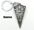 NW GenHaoQi Surrounding Key Ring,Silver ,Large...