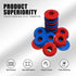 20 PCS Glad Hand Seals, Rubber Truck Glad Hand Seals, Air Hose Glad Hands Grommets Round Gaskets, for Semi Trucks Trailers Brake Air Hose (Red & B...