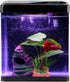 COOSPIDER Betta Fish Leaf Pad Hammock Aquarium Decoration Cichlid Fish Tank Resin Rock Mountain Cave Ornaments Fish Bowl Decorations for Sleeping ...