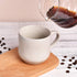 Bosmarlin Large Stoneware Speckled Coffee Mug, Big Ceramic Tea Cup, 17 Oz, Dishwasher and Microwave Safe (White, 1)...