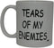 Rogue River Tactical Best Funny Coffee Mug Tears Of My Enemies Novelty Cup Joke Great Gag Gift Idea For Men Women Office Work Adult Humor Employee...