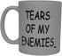 Rogue River Tactical Best Funny Coffee Mug Tears Of My Enemies Novelty Cup Joke Great Gag Gift Idea For Men Women Office Work Adult Humor Employee...