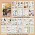 A5 Pre-cut Journal Sticker Book for Journaling, Dual Materials, Women House 20 Unique Junk Journal Stickers Paper Sheets for Scrapbooking Supplies...
