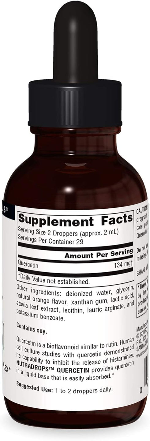 Source Naturals - Quercetin NutraDrops, Seasonal Bioflavonoid Complex - 2 fliud oz....