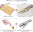 18 Pairs Bamboo Knitting Needles Set, Vancens Circular Wooden Knitting Needles with Colorful Plastic Tube, Small Tools for Weave are Included, 18 ...