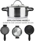 4 Pcs Non-Slip Silicone Hot Handle Holder & Assist Grips, Potholder for Cast Iron Skillets, Heat Resistant Handle Cover Sleeve for Frying Pans, Ca...