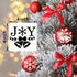25Pcs Christmas Stencils 4x4 Inch for Painting on Wood Slice, Fabric, Paper, Windows, Cards, DIY Christmas Ornaments, Reusable Merry Christmas & S...