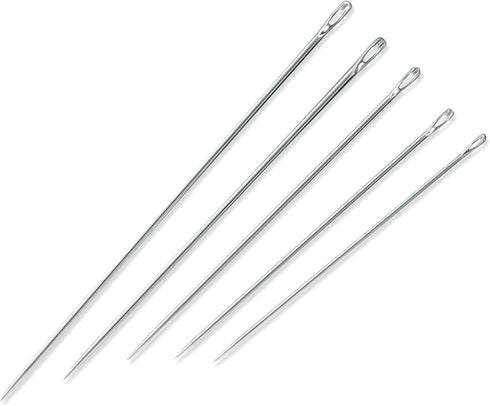 Dritz 156 Hand Needle Compact for Quilting, Assorted Sizes (30-Count)...