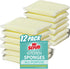 All-Purpose Sponges, Non Scratch, for Washing and Cleaning Dishes, Premium Scrub and Scrubbers, 12 Pads, Ideal for Kitchen, Bathroom...