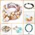 Natural Stone Beads 100pcs 8mm Round Genuine Real Stone Beading Loose Gemstone DIY Smooth Beads for Bracelet Necklace Earrings Jewelry Making...