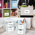 150 Pcs Labels for Storage Bins, 6 X 4 Inch Removable Labels for Storage Bins, Tear Resistant No Residue Storage Bin Labels, Matte White Blank Box...