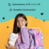 Yoobi Llama Standing Fuzzy Pencil Case – Cute Llama Storage Pouch for Kids & Adults – Fun for School, Art & Makeup Brushes...