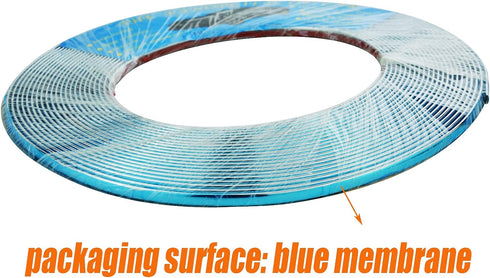 Lunsom Custom Most Chrome Plated Decoration Trim Strip Line, Car Door Fender Interior DIY Moulding Trimming Strip for Most Vehicle (12M x 6MM)...