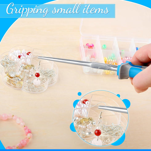 SPEEDWOX Micro Extra Long Needle Nose Pliers Mini Needle Nose Pliers fishing small needle nose pliers for jewelry making mini pliers jewelry makin...